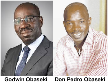 Edo 2016:  Godwin Obaseki Betrays Me – Don Pedro Obaseki