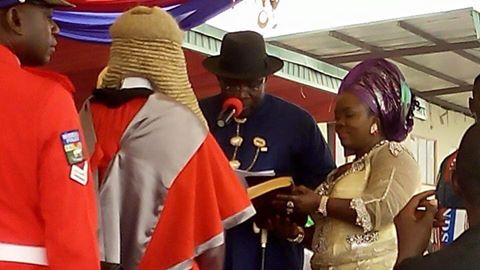 The Inauguration of Bayelsa State Govenor, Seriake Dickson