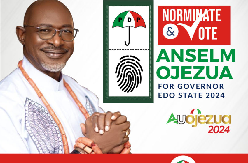 Edo 2024: I am in the Race – Ojezua